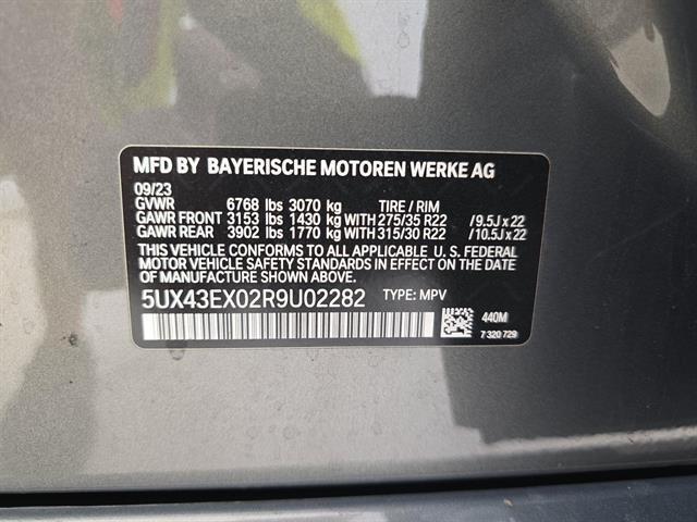 used 2024 BMW X6 car, priced at $81,820