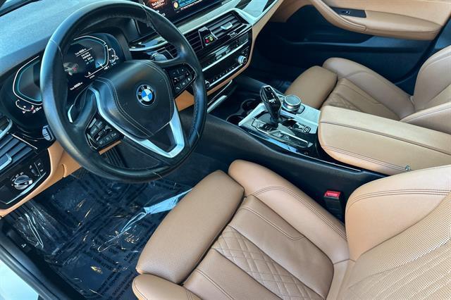 used 2023 BMW 530e car, priced at $32,706