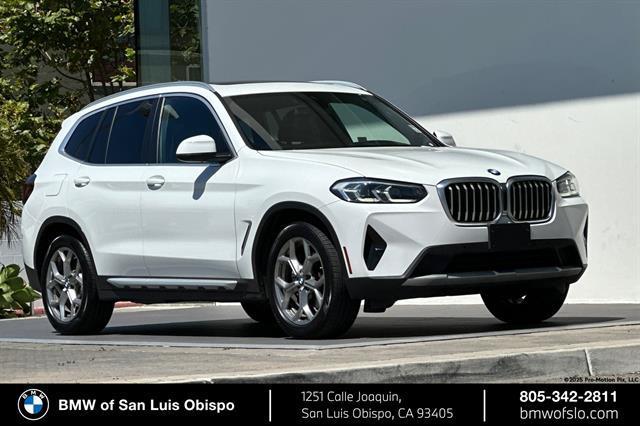 used 2022 BMW X3 car, priced at $28,178