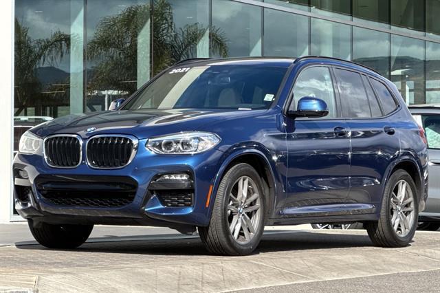 used 2021 BMW X3 car, priced at $33,183