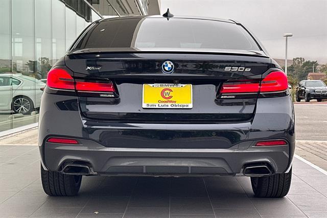 used 2023 BMW 530e car, priced at $39,351