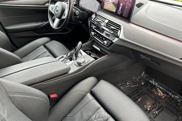 used 2023 BMW 530e car, priced at $39,351