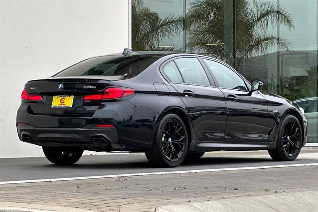 used 2023 BMW 530e car, priced at $39,351