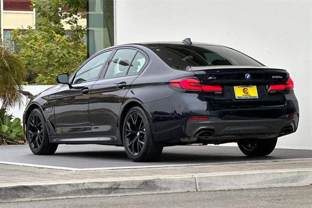 used 2023 BMW 530e car, priced at $39,351