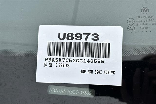 used 2016 BMW 528 car, priced at $12,903