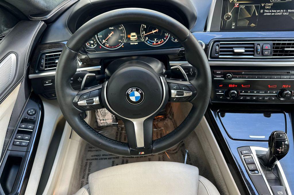 used 2015 BMW 640 Gran Coupe car, priced at $16,998