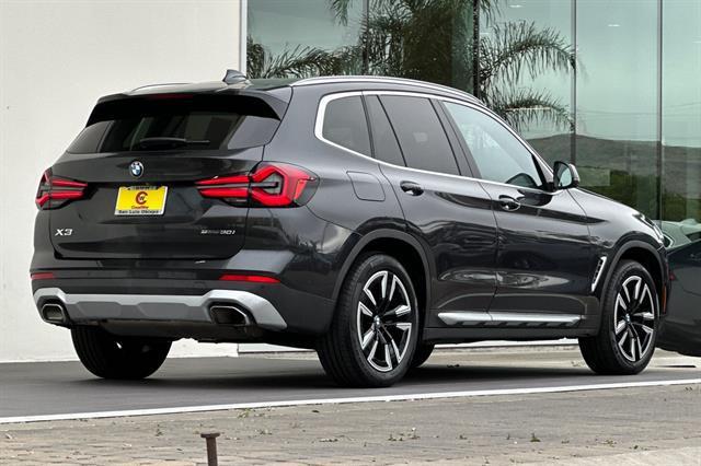 used 2022 BMW X3 car, priced at $29,105