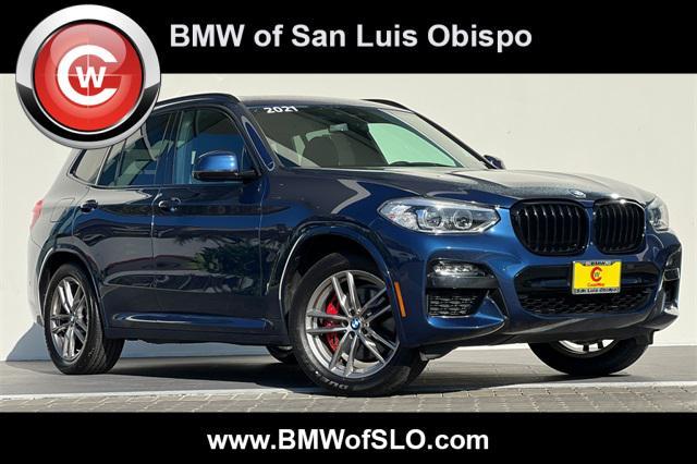 used 2021 BMW X3 car, priced at $37,987