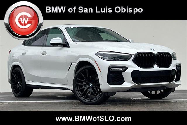 used 2021 BMW X6 car, priced at $49,993