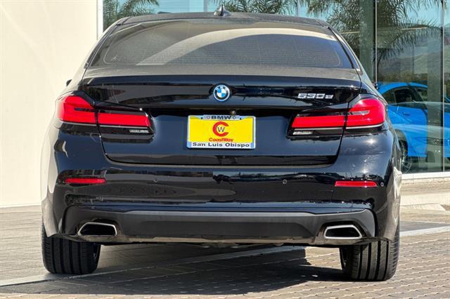 used 2022 BMW 530e car, priced at $27,703