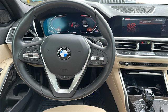used 2021 BMW 330 car, priced at $24,424