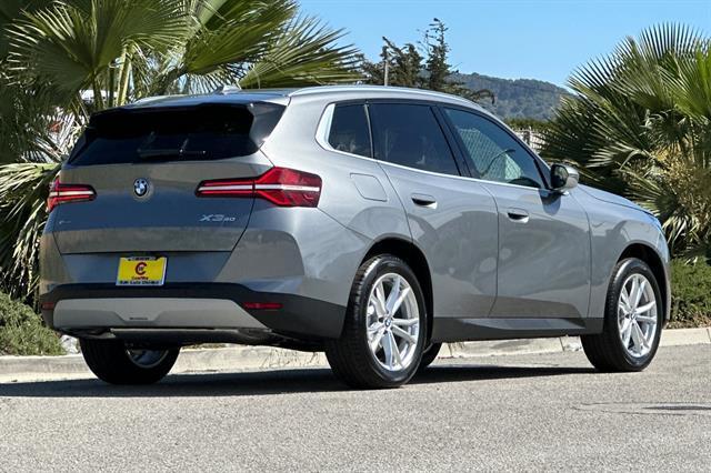 new 2025 BMW X3 car, priced at $53,460