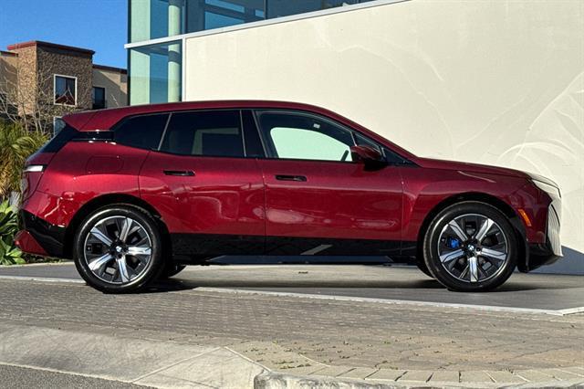 new 2025 BMW iX car, priced at $96,470