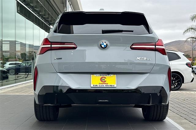 new 2025 BMW X3 car, priced at $58,085