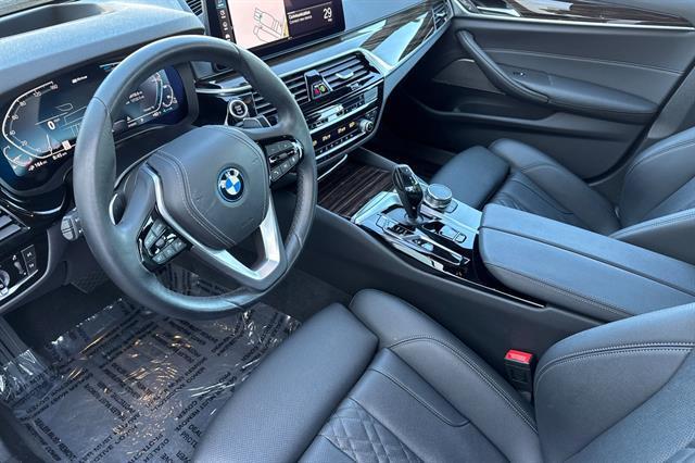 used 2023 BMW 530e car, priced at $36,017