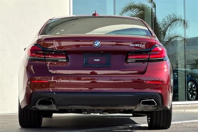 used 2023 BMW 530e car, priced at $36,017