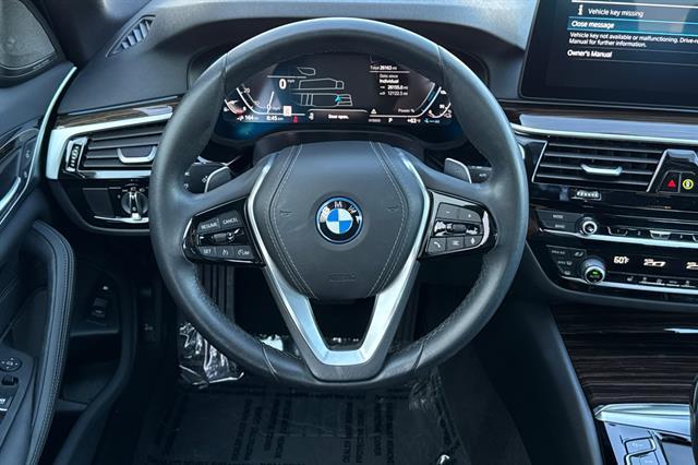 used 2023 BMW 530e car, priced at $36,017