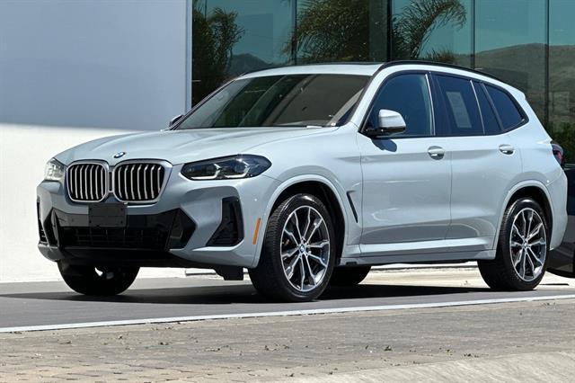 used 2022 BMW X3 car, priced at $29,182