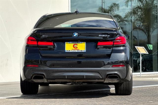 used 2023 BMW 530e car, priced at $38,042