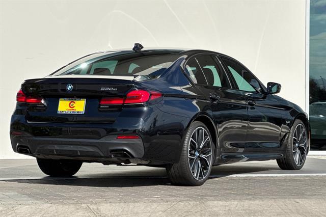 used 2023 BMW 530e car, priced at $38,042