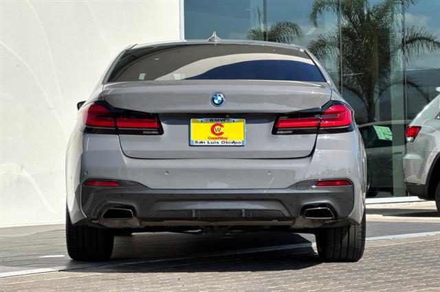 used 2022 BMW 530e car, priced at $34,760