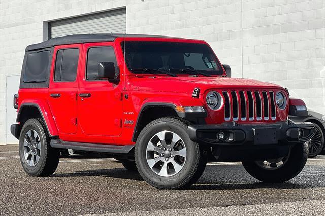 used 2022 Jeep Wrangler Unlimited car, priced at $35,000