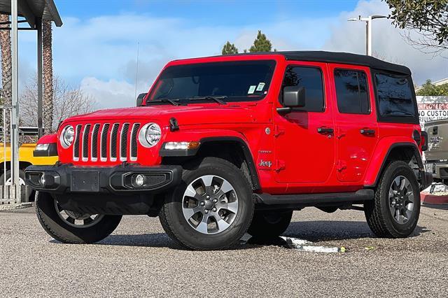 used 2022 Jeep Wrangler Unlimited car, priced at $35,000