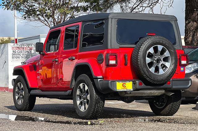 used 2022 Jeep Wrangler Unlimited car, priced at $35,000