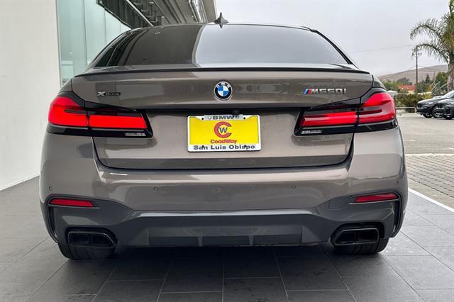 used 2022 BMW M550 car, priced at $54,335