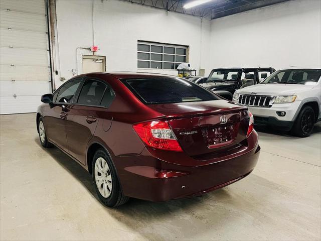 used 2012 Honda Civic car, priced at $10,500