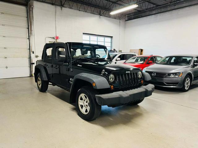 used 2009 Jeep Wrangler Unlimited car, priced at $10,500