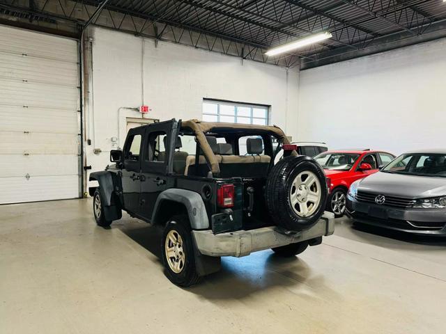 used 2009 Jeep Wrangler Unlimited car, priced at $10,500