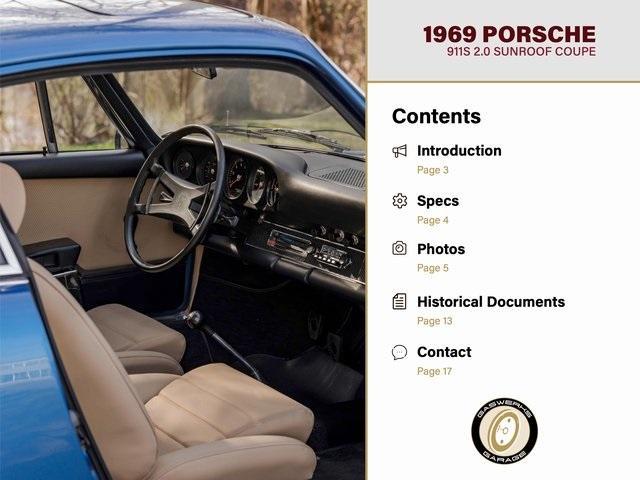 used 1969 Porsche 911 car, priced at $225,855