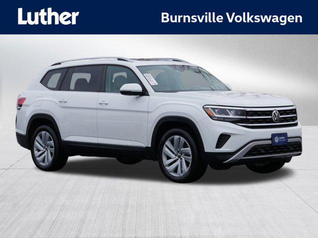 used 2021 Volkswagen Atlas car, priced at $27,975