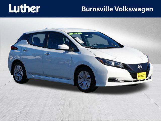 used 2023 Nissan Leaf car, priced at $17,495