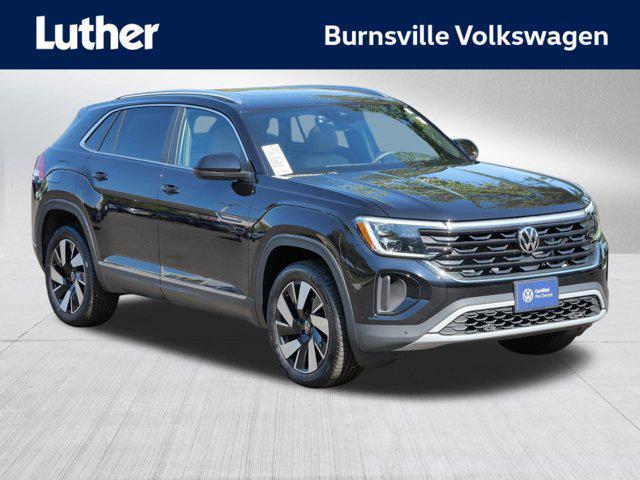 used 2024 Volkswagen Atlas Cross Sport car, priced at $38,995