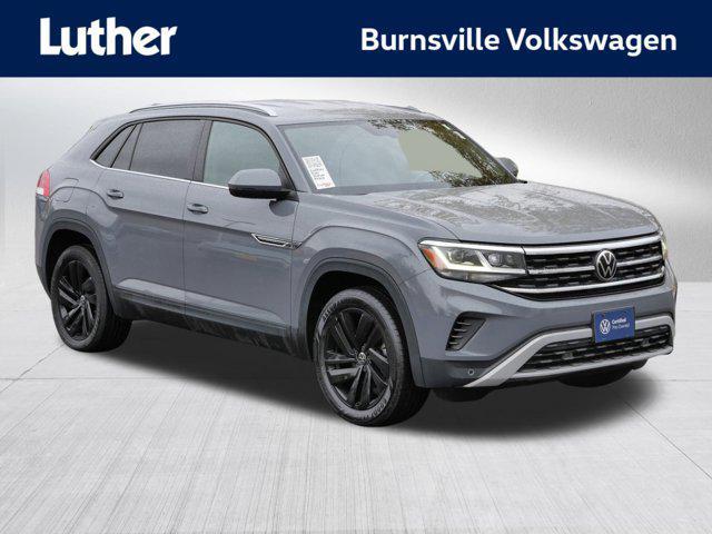 used 2022 Volkswagen Atlas Cross Sport car, priced at $29,475