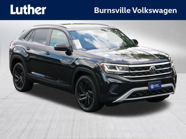 used 2022 Volkswagen Atlas Cross Sport car, priced at $31,995
