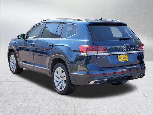 used 2021 Volkswagen Atlas car, priced at $24,495