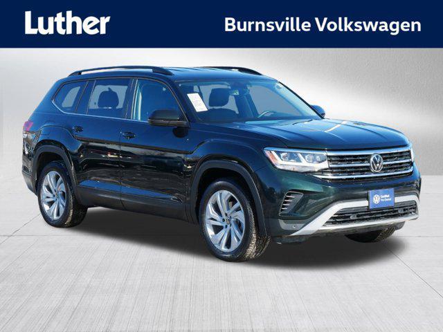 used 2021 Volkswagen Atlas car, priced at $28,995