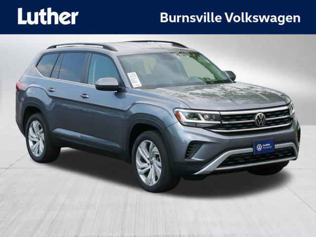 used 2021 Volkswagen Atlas car, priced at $29,495