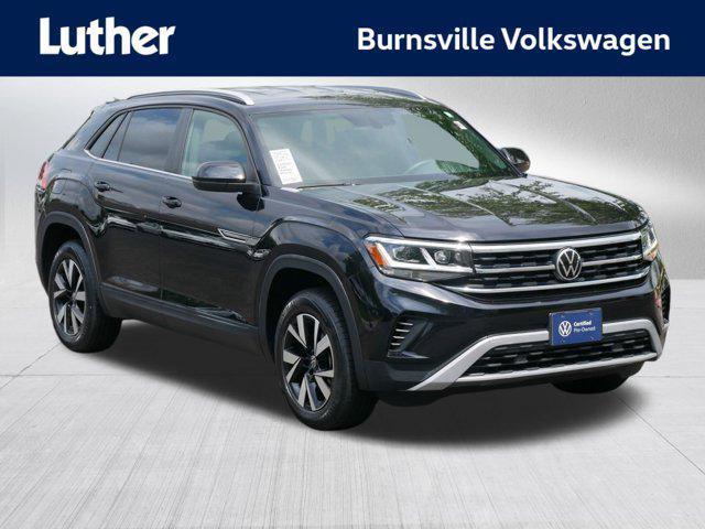 used 2022 Volkswagen Atlas Cross Sport car, priced at $26,995