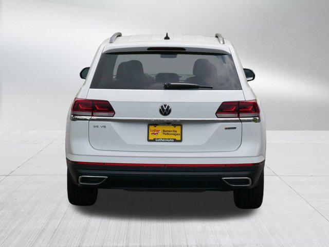 used 2021 Volkswagen Atlas car, priced at $23,475