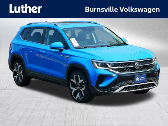used 2022 Volkswagen Taos car, priced at $24,495