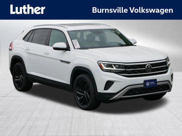 used 2022 Volkswagen Atlas Cross Sport car, priced at $26,995