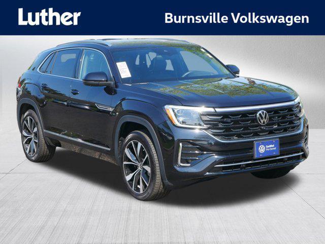 used 2024 Volkswagen Atlas Cross Sport car, priced at $44,495