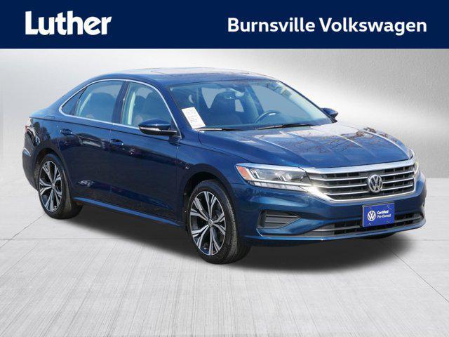 used 2022 Volkswagen Passat car, priced at $24,995