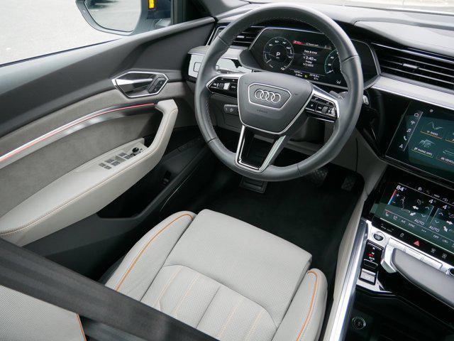 used 2024 Audi Q8 e-tron car, priced at $55,475