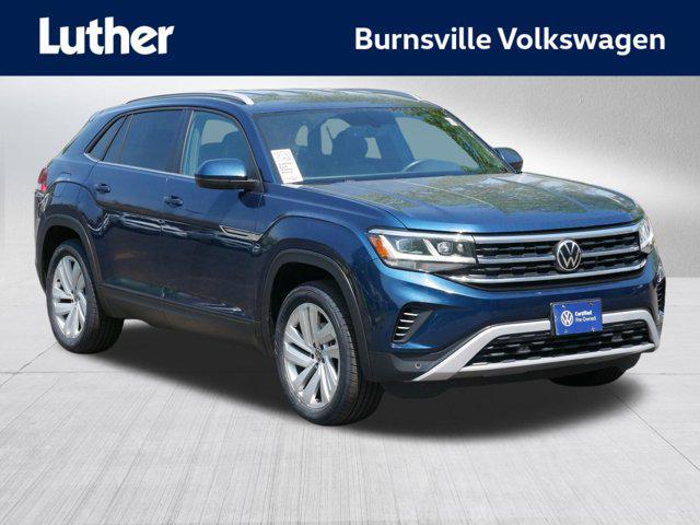 used 2022 Volkswagen Atlas Cross Sport car, priced at $27,995