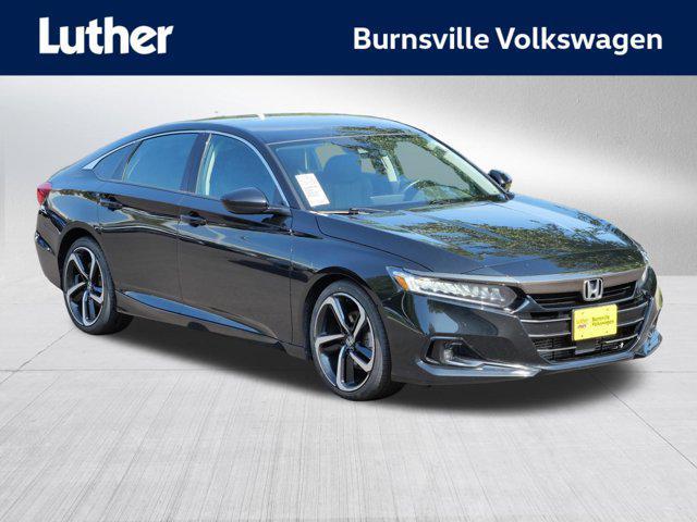 used 2021 Honda Accord car, priced at $22,975
